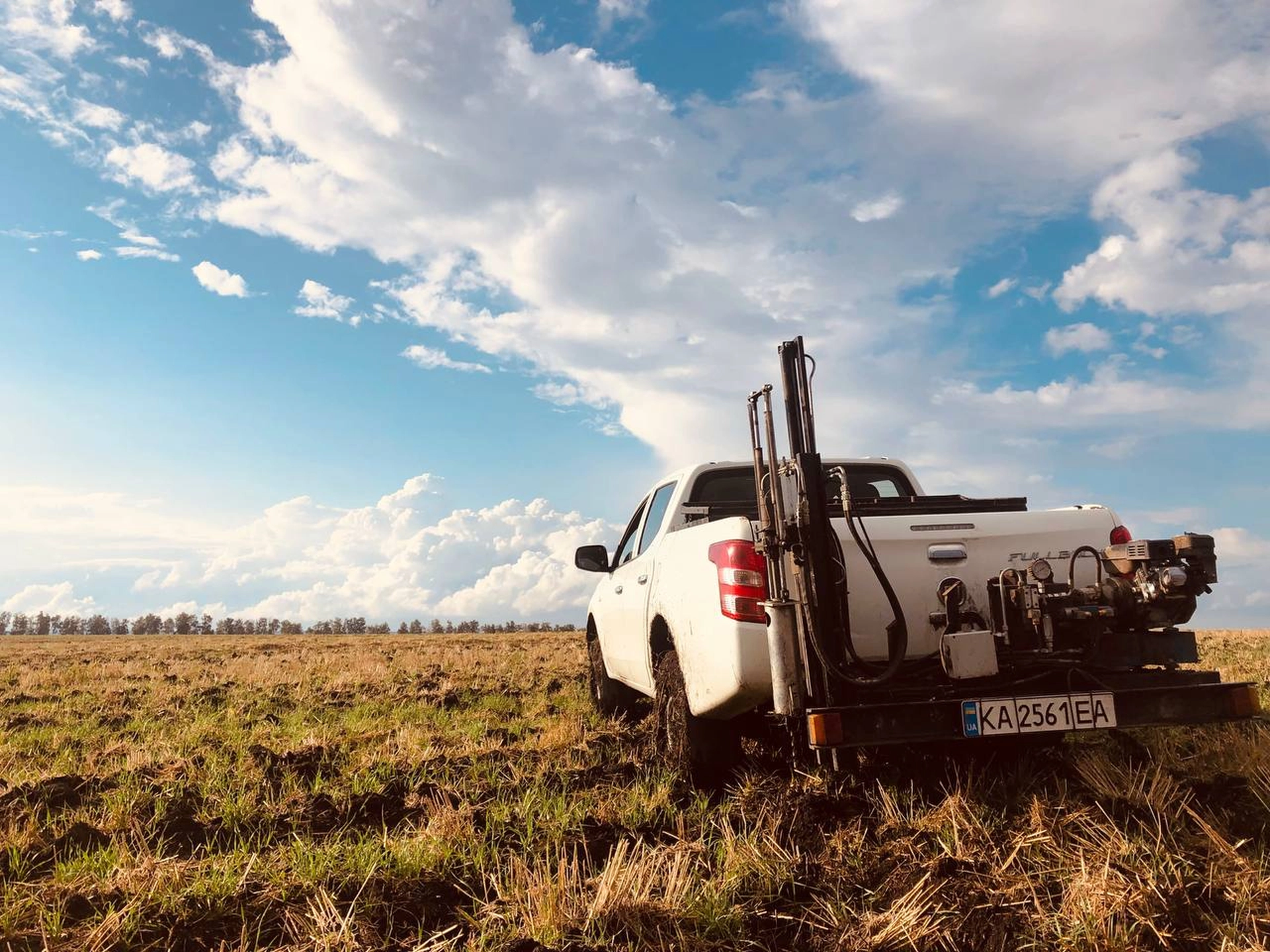 Автоматизований відбір грунту